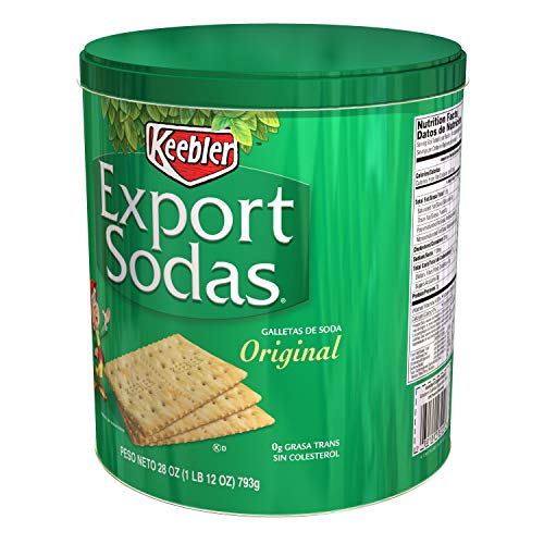 Keebler, Export Sodas, Crackers, Original, 28Oz Can