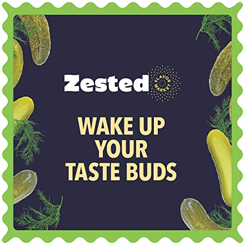 Zested - Dill Pickle Seasoning -Tangy Seasoning with Dill, Garli...