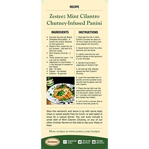Premium Combo Pack Of Mint Cilantro Chutney, Mango Tango Chutney