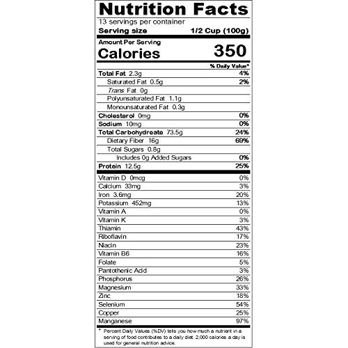 Zestful Foods Whole Grain Rolled Barley, Pressed Barley, 3 Pound