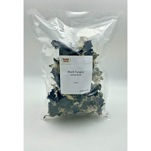 Zestful Foods White Back Dried Wood Ear Mushroom/White Back Blac