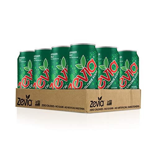 Zevia Ginger Ale, Zero Calories Or Sugar, Naturally Sweetened, C