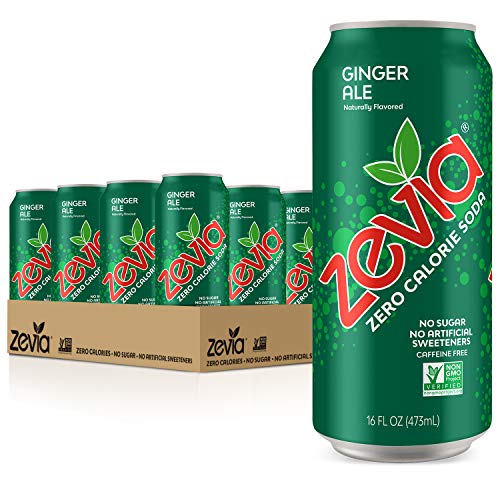 Zevia Ginger Ale, Zero Calories Or Sugar, Naturally Sweetened, C