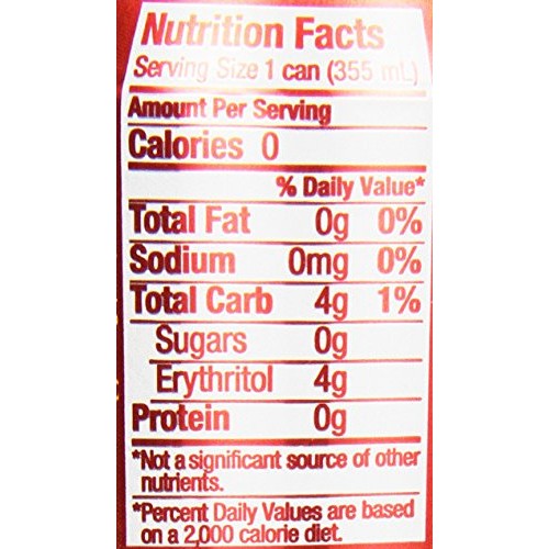 Zevia Natural Orange Soda, Sugar Free,12 Fl Oz Pack Of 6