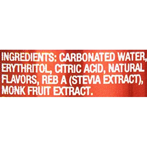 Zevia Natural Orange Soda, Sugar Free,12 Fl Oz Pack Of 6