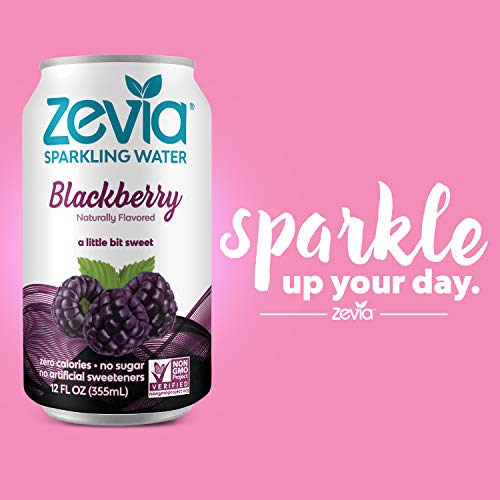 Zevia Zero Calorie, Naturally Sweetened Sparkling Water Combo Pa
