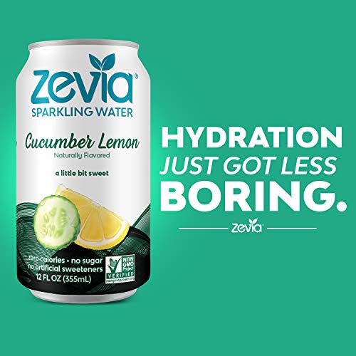 Zevia Zero Calorie, Naturally Sweetened Sparkling Water Combo Pa