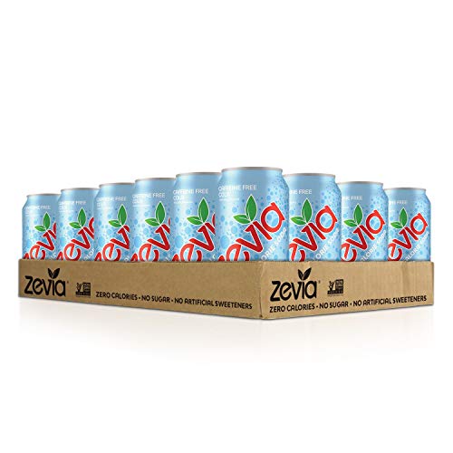 Zevia Zero Calorie Soda, Caffeine Free Cola, Naturally Sweetened