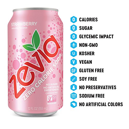 Zevia Zero Calorie Soda, Fruity Variety Pack, Naturally Sweetene
