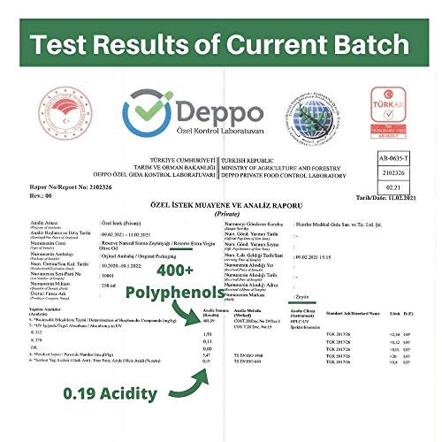 Zeytin Reserve Extra Virgin Olive Oil From Troy - Limited Editio