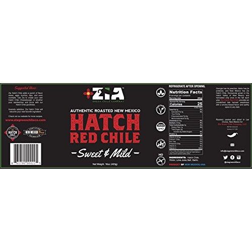 Original New Mexico Hatch Red Chile By Zia Green Chile Company -