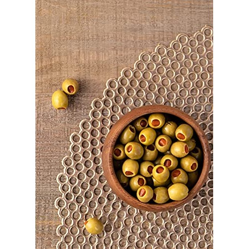 Zibari - Green Olives Stuffed With Pimento Paste - Manzanilla