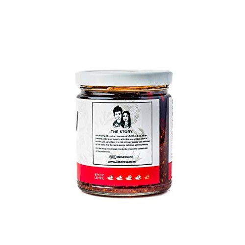 ZINDREW CHILI Crunchy Garlic Chili Oil X BATCH. Premium Spicy, S...