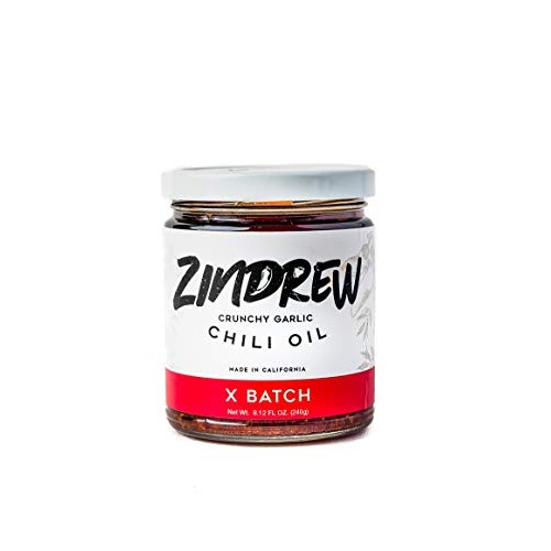 ZINDREW CHILI Crunchy Garlic Chili Oil X BATCH. Premium Spicy, S...