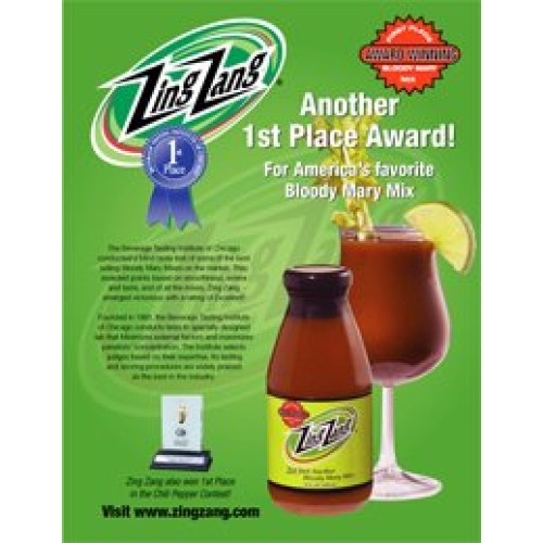 Zing Zang Award Winning Bloody Mary Mix - 2 Pack Of 32 Fl. Oz.