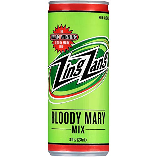 Zing Zang Bloody Mary Mix, 24 - 8 Oz Cans, Low Calorie, Low Carb