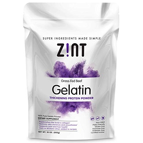 Unflavored Gelatin Powder 10 Ounce: Anti Aging Collagen Supple
