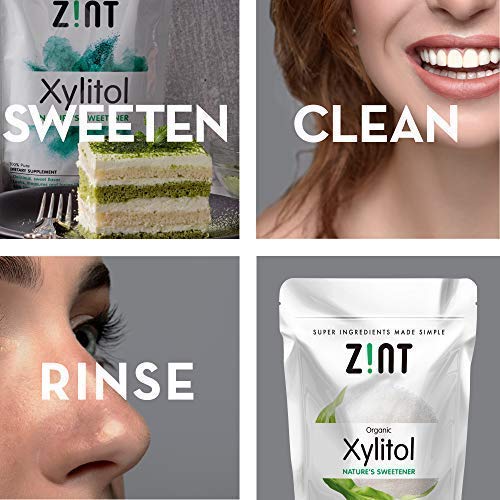 Zint Organic Xylitol Sweetener 5 Lbs: Usda Certified Natural S