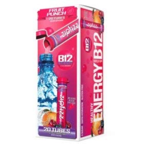 Expect More Zipfizz Energy Drink Mix, Fruit Punch 20 Ct