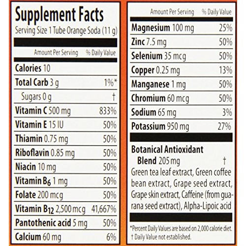 Orange Soda Zipfizz Healthy Energy Mix 1 Tube