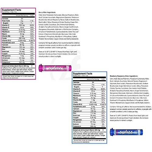 Zipfizz Healthy Energy Drink Mix, Ultimate 10 Flavor Variety Sam