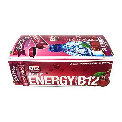 Zipfizz Healthy Energy Drink Mix Black Cherry Limited Edition, 3