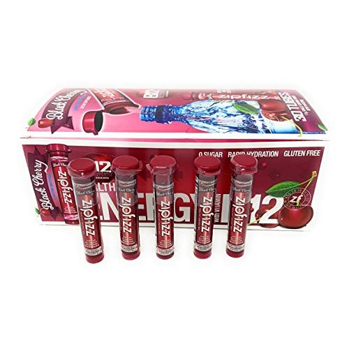 Zipfizz Healthy Energy Drink Mix Black Cherry Limited Edition, 3