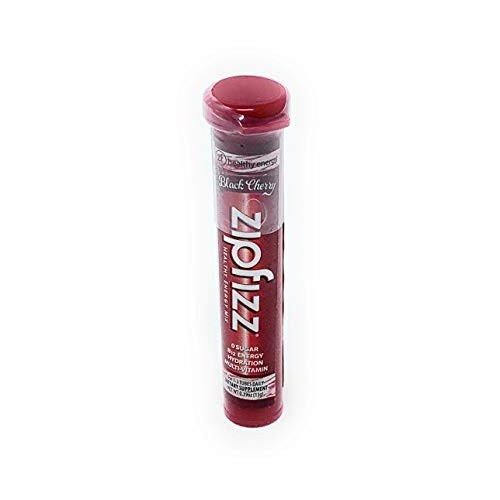 Zipfizz Healthy Energy Drink Mix Black Cherry Limited Edition, 3