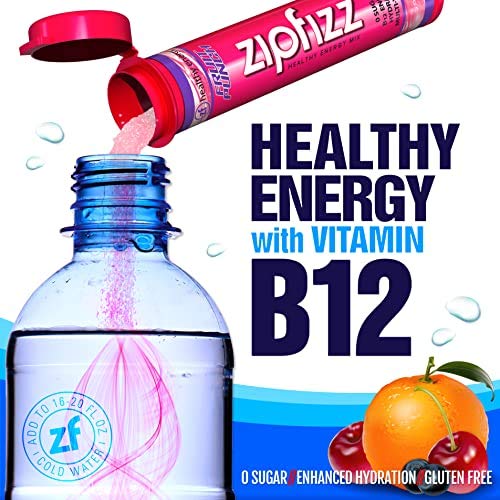 Zipfizz Healthy Energy Drink Mix, Hydration With B12 And Multi V Zipfizz Healthy Energy Drink Mix, Hydration With B12 And Multi V