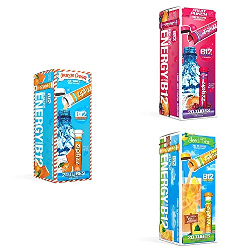 Zipfizz Healthy Energy Drink Mix, Hydration With B12 And Multi V
