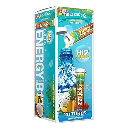 Zipfizz Healthy Energy Drink Mix, Hydration With B12 And Multi V