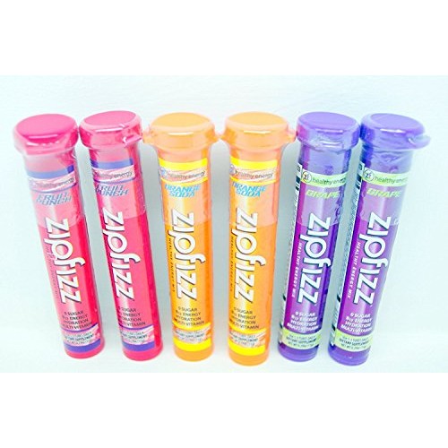 Zipfizz Healthy Sports Energy Mix With Vitamin B12 Grape, Fruit