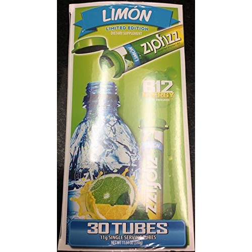 Zipfizz Limon Limited Edition 30 Tubes 330 Grams