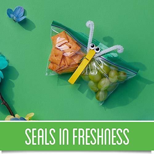 Ziploc Snack Bags With New Grip N Seal Technology, Ideal For Pa