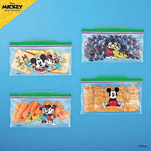 Ziploc Snack Bags For On The Go Freshness, Grip N Seal Technolo