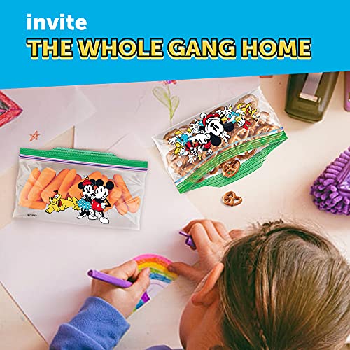 Ziploc Snack Bags For On The Go Freshness, Grip N Seal Technolo