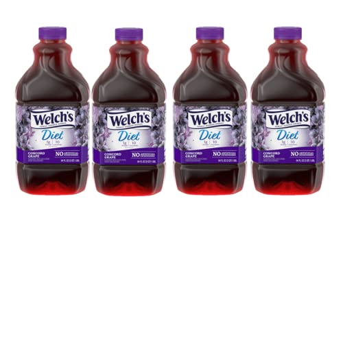 Welchs Diet Concord Grape Juice Drink, 64 Fl Oz Bottle, No Arti...
