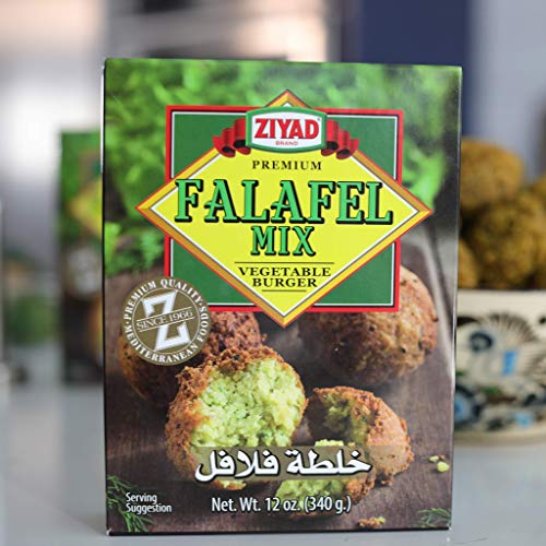 Ziyad 100% All Natural Falafel Dry Mix, Gluten-Free, Vegan, Non-