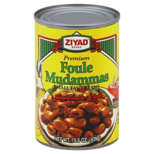 Ziyad Foule Muddamas Fava Beans, 15.5-Ounce Pack Of 6