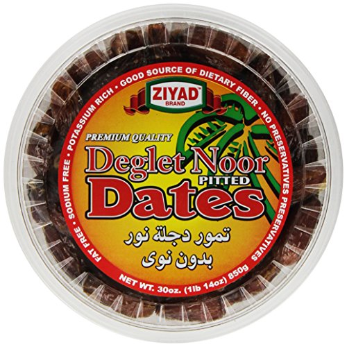 Ziyad Deglet Noor Pitted Kajoor Dates, 30 Ounce