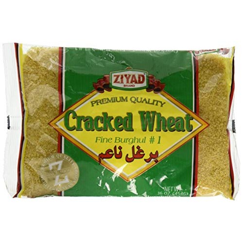 Ziyad Cracked Wheat Number 1 Fine Bulgur, Bread Filler Perfect F
