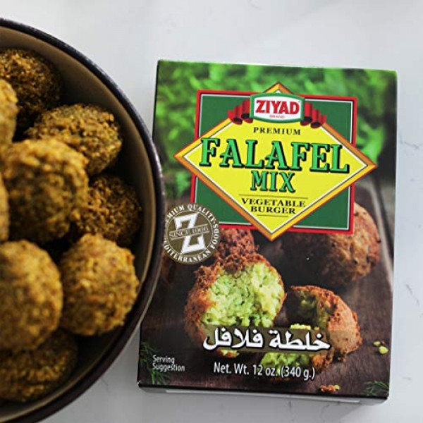 Ziyad Falafel Dry Mix, Non-Gmo, Gluten-Free, Vegan, 100% All-Nat