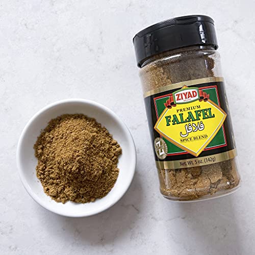 Ziyad Shaker Premium Falafel Spice Blend, Flavorful, 100% All Na