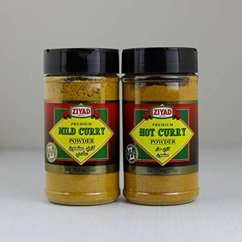 Ziyad Shaker Premium Mild Curry Powder, 100% All-Natural Flavorf
