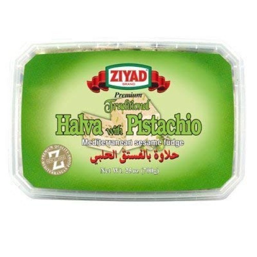 Ziyad Halva With Pistachio 350 Gm, Pack 1