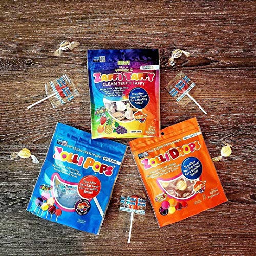 Zollipops Clean Teeth Lollipops | Anti-Cavity, Sugar Free Candy