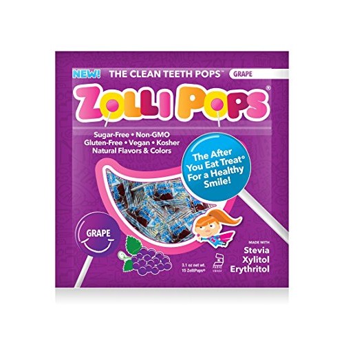 Zollipops Clean Teeth Lollipops | Anti-Cavity, Sugar Free Candy