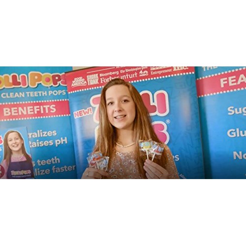 Zollipops The Clean Teeth Pops, Anti Cavity 25 Count Lollipops,