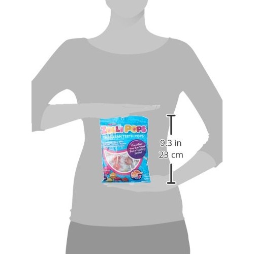 Zollipops The Clean Teeth Pops, Anti Cavity 25 Count Lollipops,