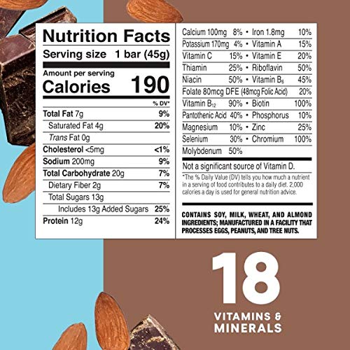 Zone Perfect Protein Bars 12G Of Protein Nutrition Bars With Vit